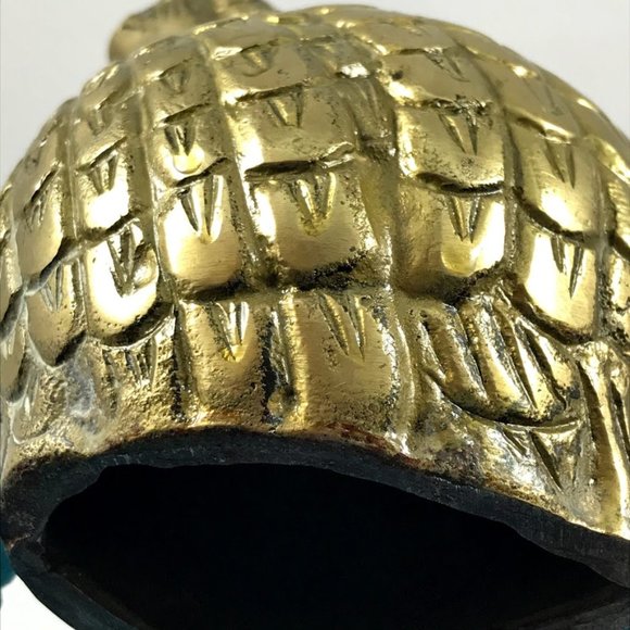 Vintage Brass Fancy Quail Grouse MidMod Game Bird - Picture 8 of 15